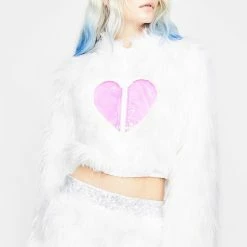 J Valentine Heart Window Light Up Jacket