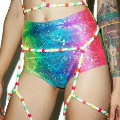 J Valentine Sugar Rocks Beaded Garter Harness