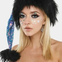 J Valentine Hats Sequin Santa Hat