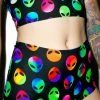 J Valentine Cosmic Cutie High Waisted Shorts Bottoms