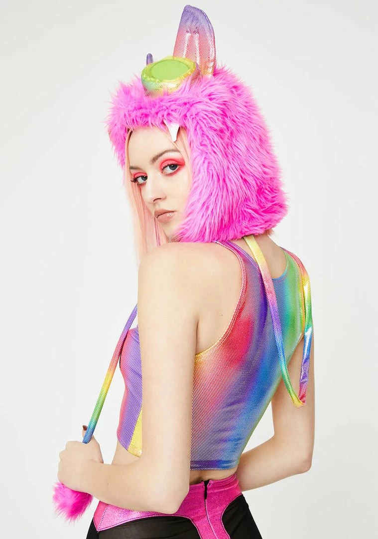 Cheap π J Valentine Light Up Monster Hood π€© 5 J Valentine Light Up Monster Hood