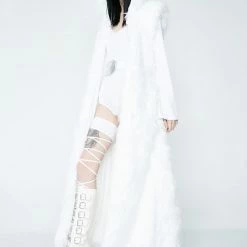 Best deal π J Valentine Blue Princess Light-Up Hooded Faux Fur Duster π€© 12 J Valentine Blue Princess Light-Up Hooded Faux Fur Duster