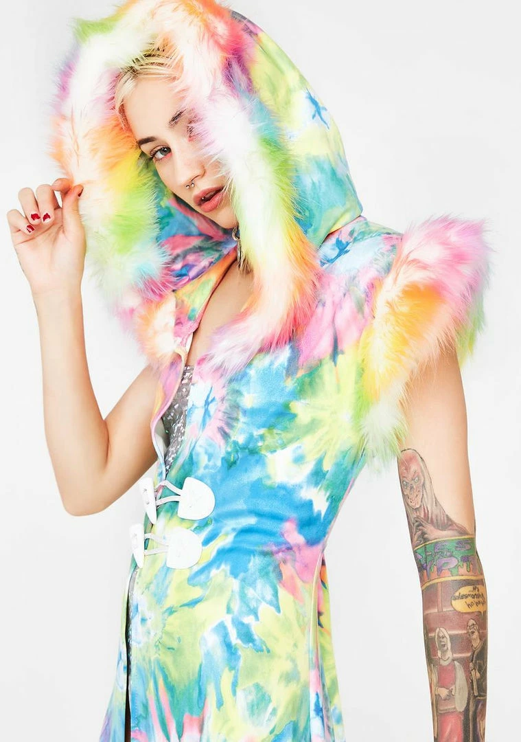 Cheap π€© J Valentine Trippy Virgo Stellar Hooded Duster π 4 J Valentine Trippy Virgo Stellar Hooded Duster