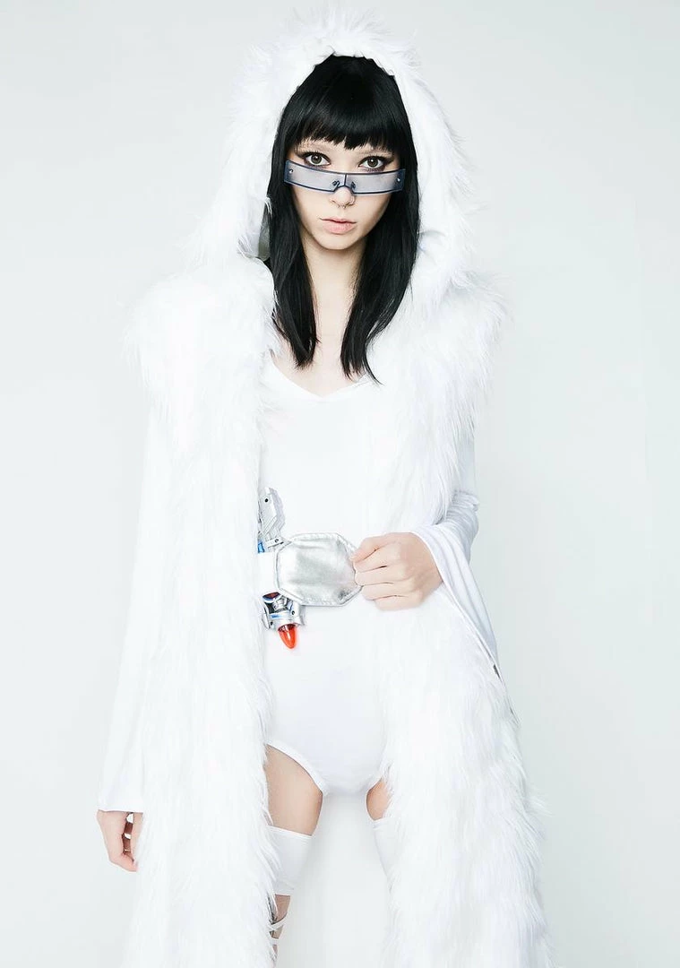 Best deal π J Valentine Blue Princess Light-Up Hooded Faux Fur Duster π€© 5 J Valentine Blue Princess Light-Up Hooded Faux Fur Duster