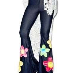 J Valentine Flower Power Bell Bottoms