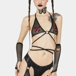 J Valentine Holographic Dot Chap Shorts Bottoms