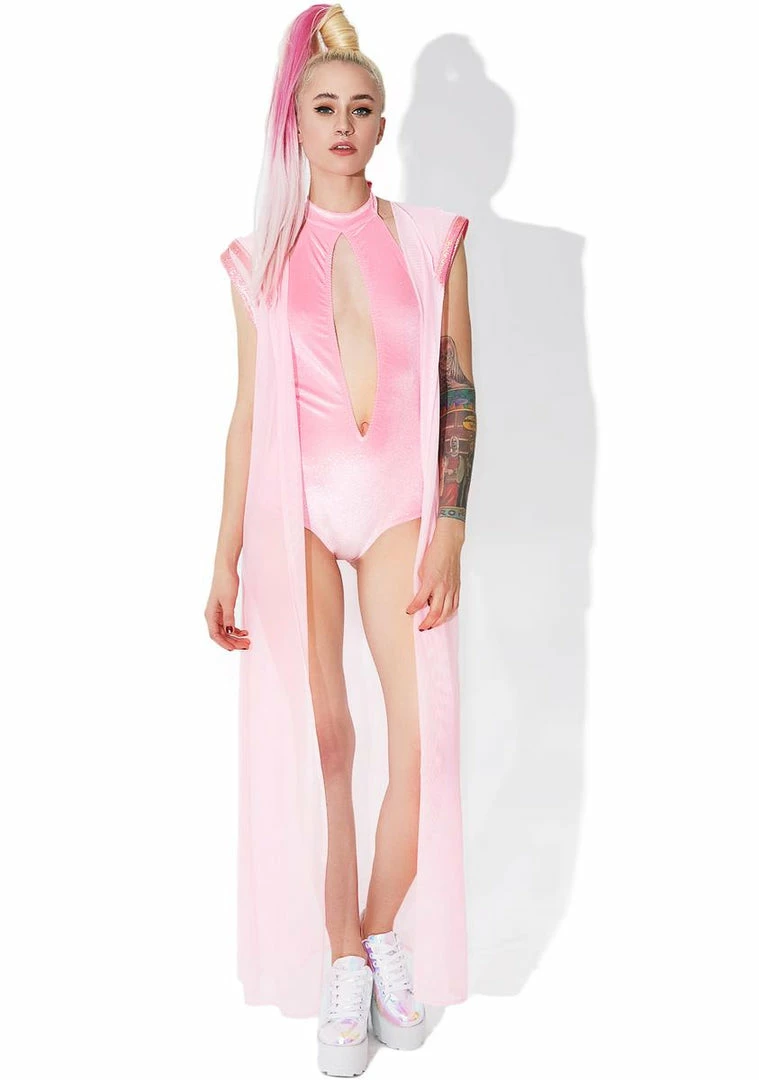 Flash Sale π― J Valentine Outerwear Cotton π¬ Candy Long Mesh Duster βοΈ 3 J Valentine Outerwear Cotton Candy Long Mesh Duster