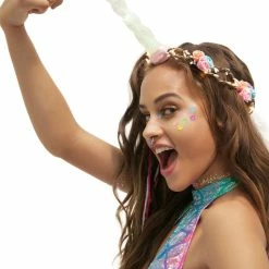 J Valentine Unicorn Queen Light-Up Flower Crown