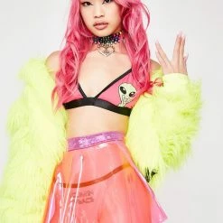 Best Sale π J Valentine Neon π¬ Candy Little Mini Vinyl π Skirt π 8 J Valentine Neon Candy Little Mini Vinyl Skirt