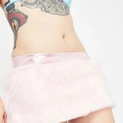 J Valentine Hype Hologram Light-Up Skirt