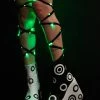 J Valentine Emerald City Light-Up Leg Wraps Socks & Tights