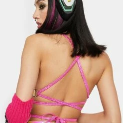 Wholesale π₯ J Valentine Pink Lemonade Vinyl Trapezoid Top Tops π 9 J Valentine Pink Lemonade Vinyl Trapezoid Top Tops