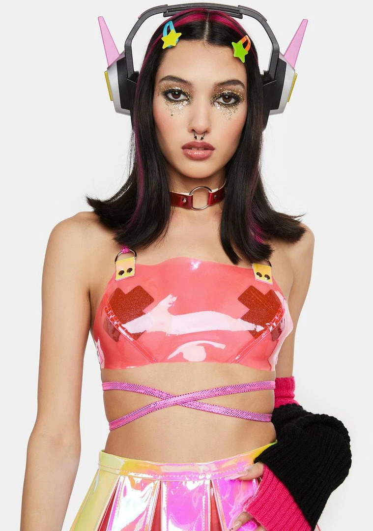 Wholesale π₯ J Valentine Pink Lemonade Vinyl Trapezoid Top Tops π 3 J Valentine Pink Lemonade Vinyl Trapezoid Top Tops