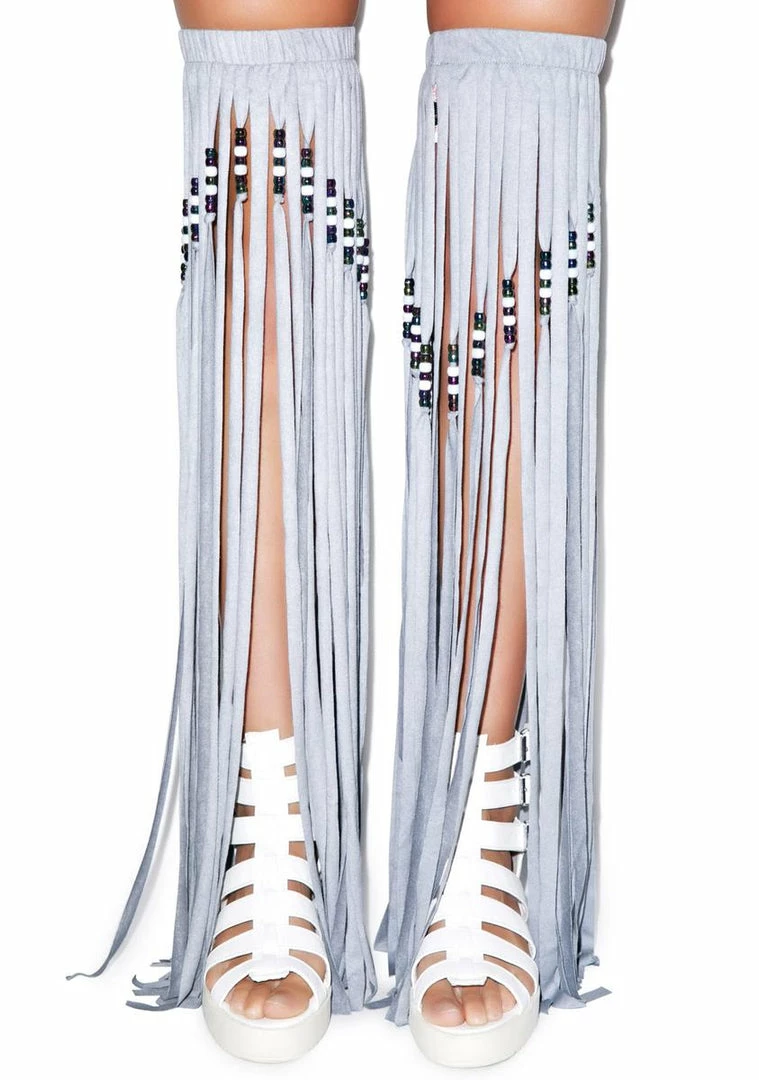 Buy π― J Valentine Night Wolf Beaded Fringe Leggings π₯ 4 J Valentine Night Wolf Beaded Fringe Leggings
