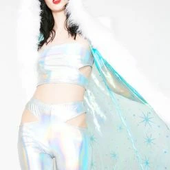 J Valentine Celestial Snow Goddess Duster