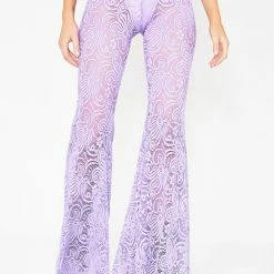 J Valentine Magic Cyclone Lace Bell Bottoms