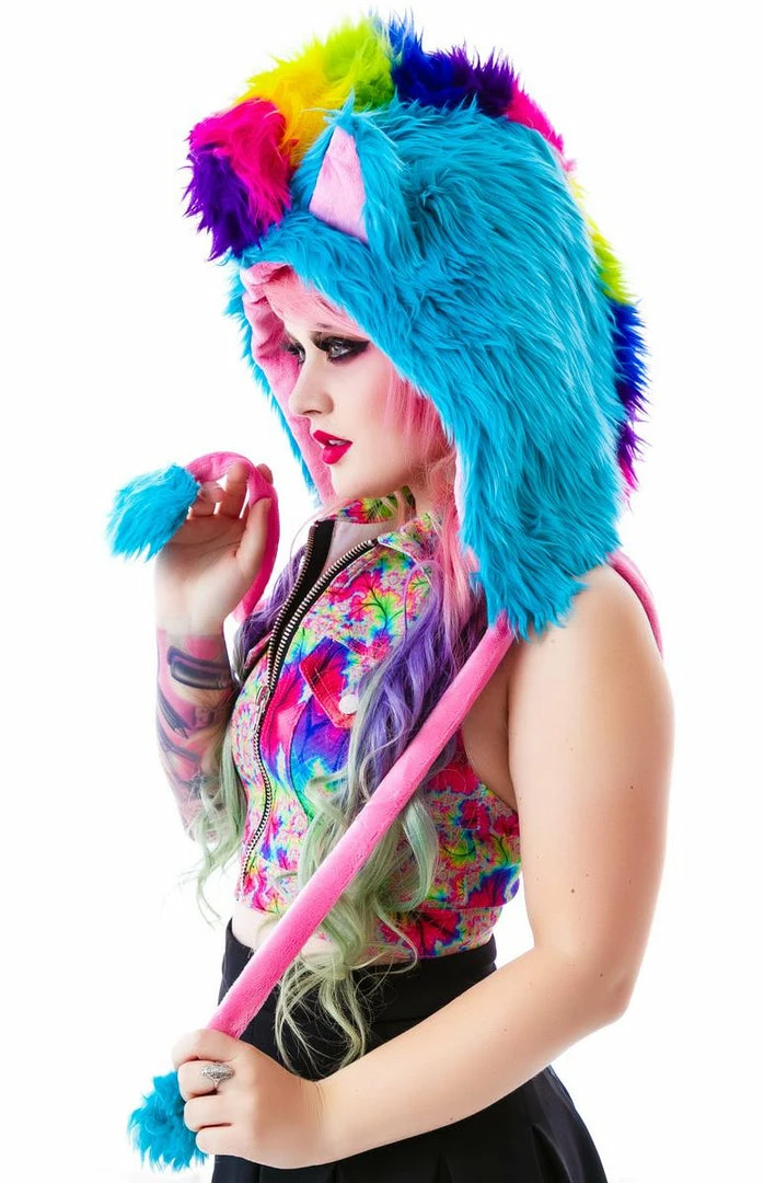 Discount π J Valentine My Lil Rainbow Dash Pony Hood π 3 J Valentine My Lil Rainbow Dash Pony Hood