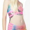 J Valentine Prism Power Strappy Hot Shorts