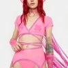 Budget π J Valentine Pink Karma Cowgirl Fringe Wrap Top β 2 J Valentine Pink Karma Cowgirl Fringe Wrap Top