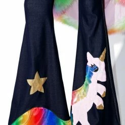 J Valentine Unicorn Queen Bell Bottoms
