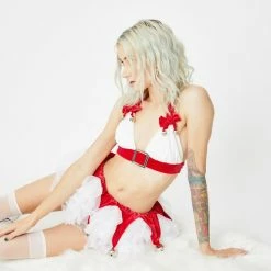 J Valentine Jumpsuits & Rompers Jingle Bell Skirt Set