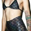 J Valentine Mermaid Shimmer High Waist Shorts