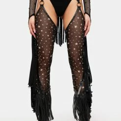 J Valentine Karma Cowgirl Fringe Chaps