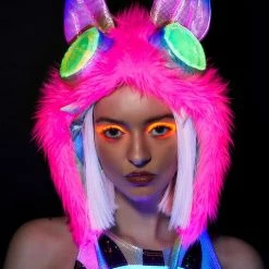 J Valentine Light Up Monster Hood