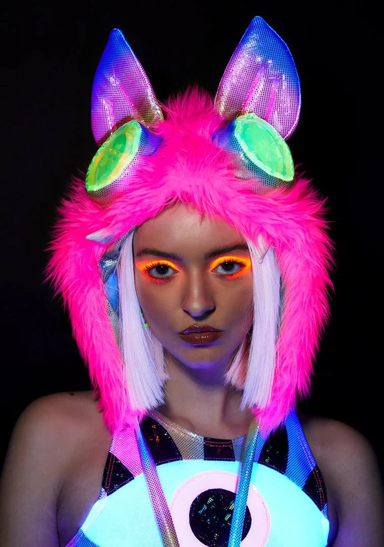 Cheap π J Valentine Light Up Monster Hood π€© 3 J Valentine Light Up Monster Hood