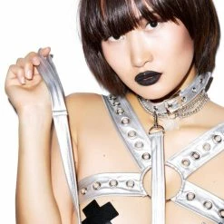 J Valentine Who Let The Wolf Out Collared Leash