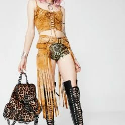 Hot Sale π J Valentine Desert Dimension Fringe Belt π 9 J Valentine Desert Dimension Fringe Belt