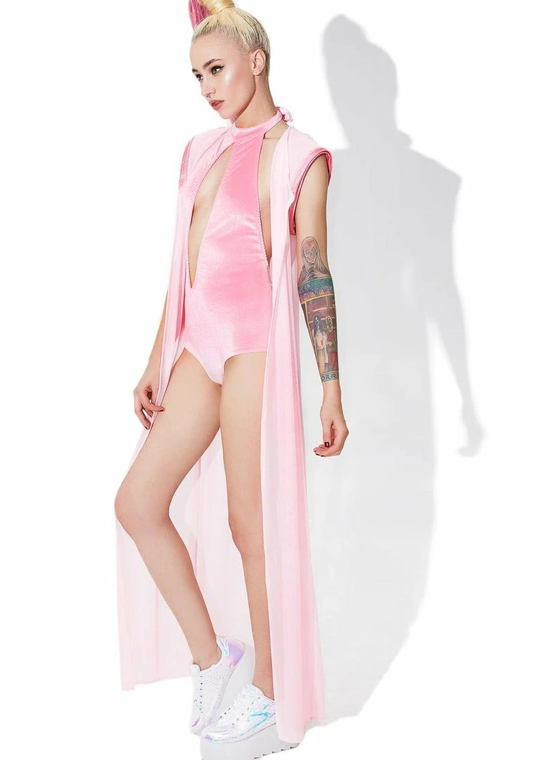 Flash Sale π― J Valentine Outerwear Cotton π¬ Candy Long Mesh Duster βοΈ 7 J Valentine Outerwear Cotton Candy Long Mesh Duster