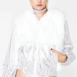 J Valentine Outerwear Cosmic Archangel Light Up Coat