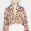 Wholesale π₯° J Valentine Pink Leopard Faux Fur Jacket π 2 J Valentine Pink Leopard Faux Fur Jacket