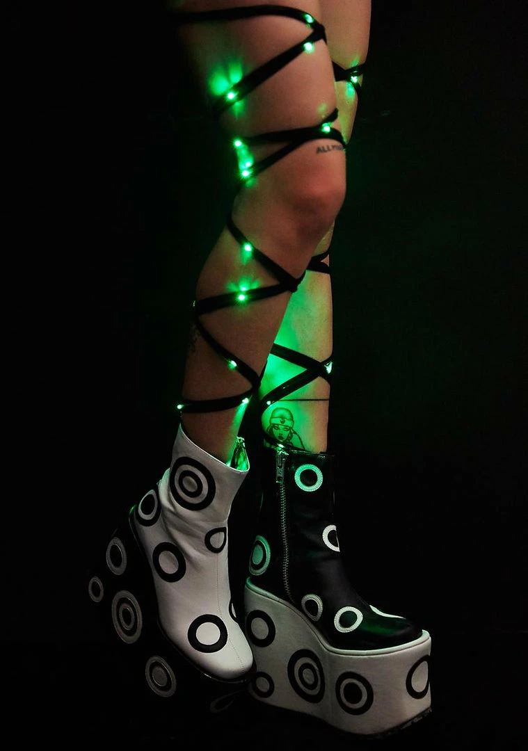 New π₯ J Valentine Emerald City Light-Up Leg Wraps 𧦠Socks & Tights π 5 J Valentine Emerald City Light-Up Leg Wraps Socks & Tights