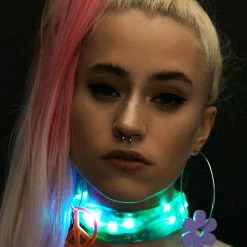 Top 10 π J Valentine Aqua Light-Up Mermaid Choker Jewelry β€οΈ 10 J Valentine Aqua Light-Up Mermaid Choker Jewelry