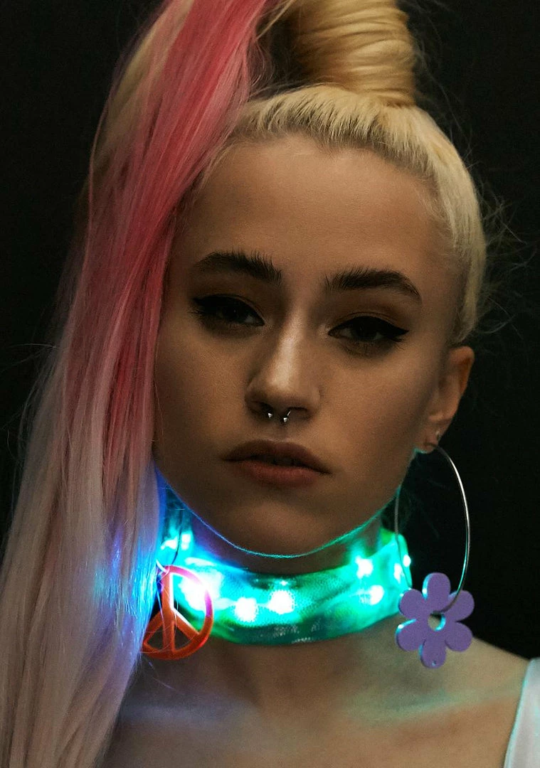 Top 10 π J Valentine Aqua Light-Up Mermaid Choker Jewelry β€οΈ 6 J Valentine Aqua Light-Up Mermaid Choker Jewelry