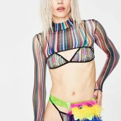 J Valentine Bags & Wallets Rainbow Woobie Satchel