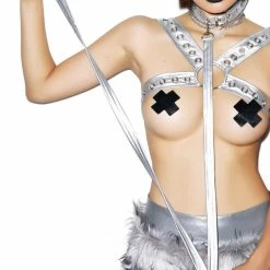 J Valentine Who Let The Wolf Out Collared Leash