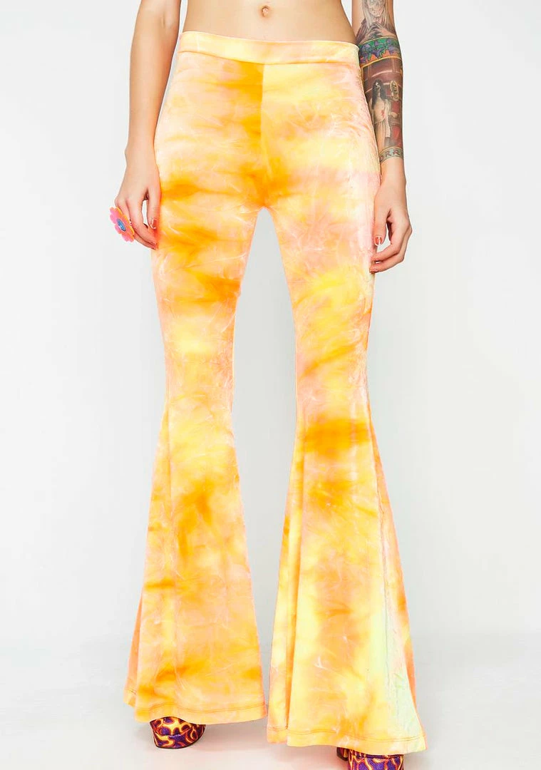 Outlet π J Valentine Sun Velvet Bell Bottoms π 4 J Valentine Sun Velvet Bell Bottoms