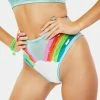 J Valentine Rainbow And Clouds Booty Shorts