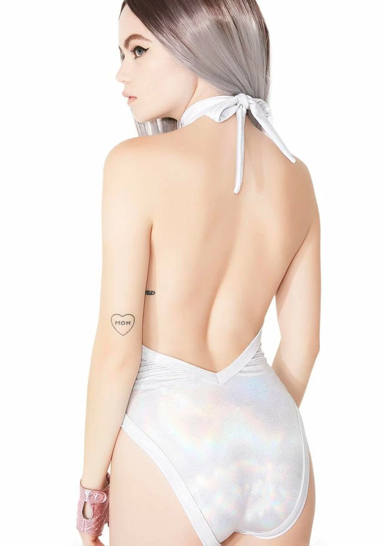 Flash Sale π J Valentine Diamond High Cut Choker Romper Tops π 6 J Valentine Diamond High Cut Choker Romper Tops