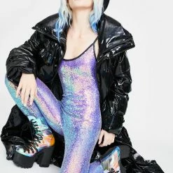 J Valentine Jumpsuits & Rompers Purple Reign Sequin Catsuit