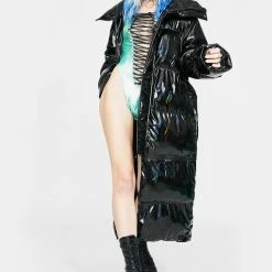 J Valentine Teal Snake Metallic Lace-Up Bodysuit Tops