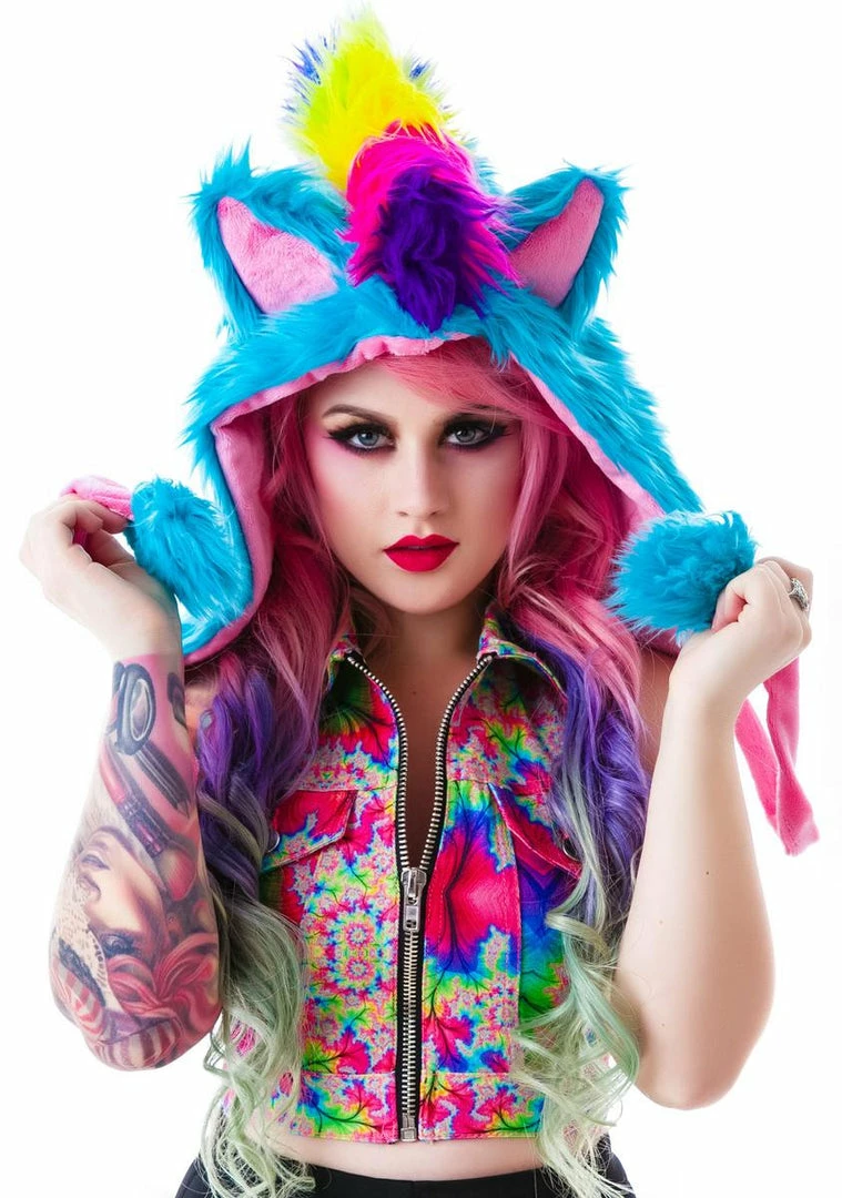 Discount π J Valentine My Lil Rainbow Dash Pony Hood π 4 J Valentine My Lil Rainbow Dash Pony Hood