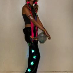 J Valentine Shooting Stars Light Up Chaps Bottoms