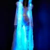 J Valentine Blue Princess Light-Up Hooded Faux Fur Duster