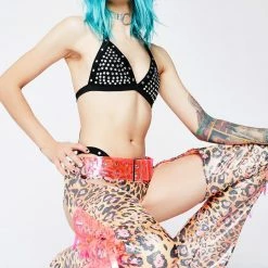 J Valentine Leopard Chaps Bottoms