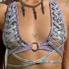 J Valentine Lace Up Harness Triangle Top