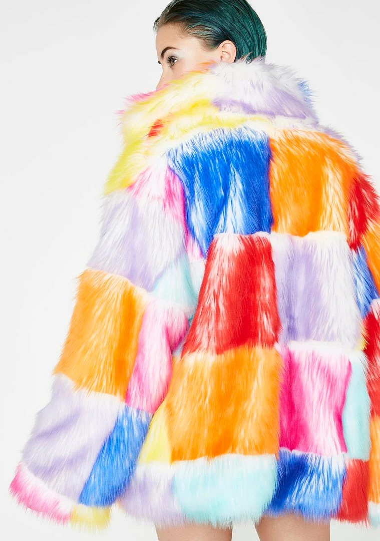 Coupon 🥰 J Valentine Buttercream Dream Furry 🧥 Coat Outerwear ❤️ 6 J Valentine Buttercream Dream Furry Coat Outerwear